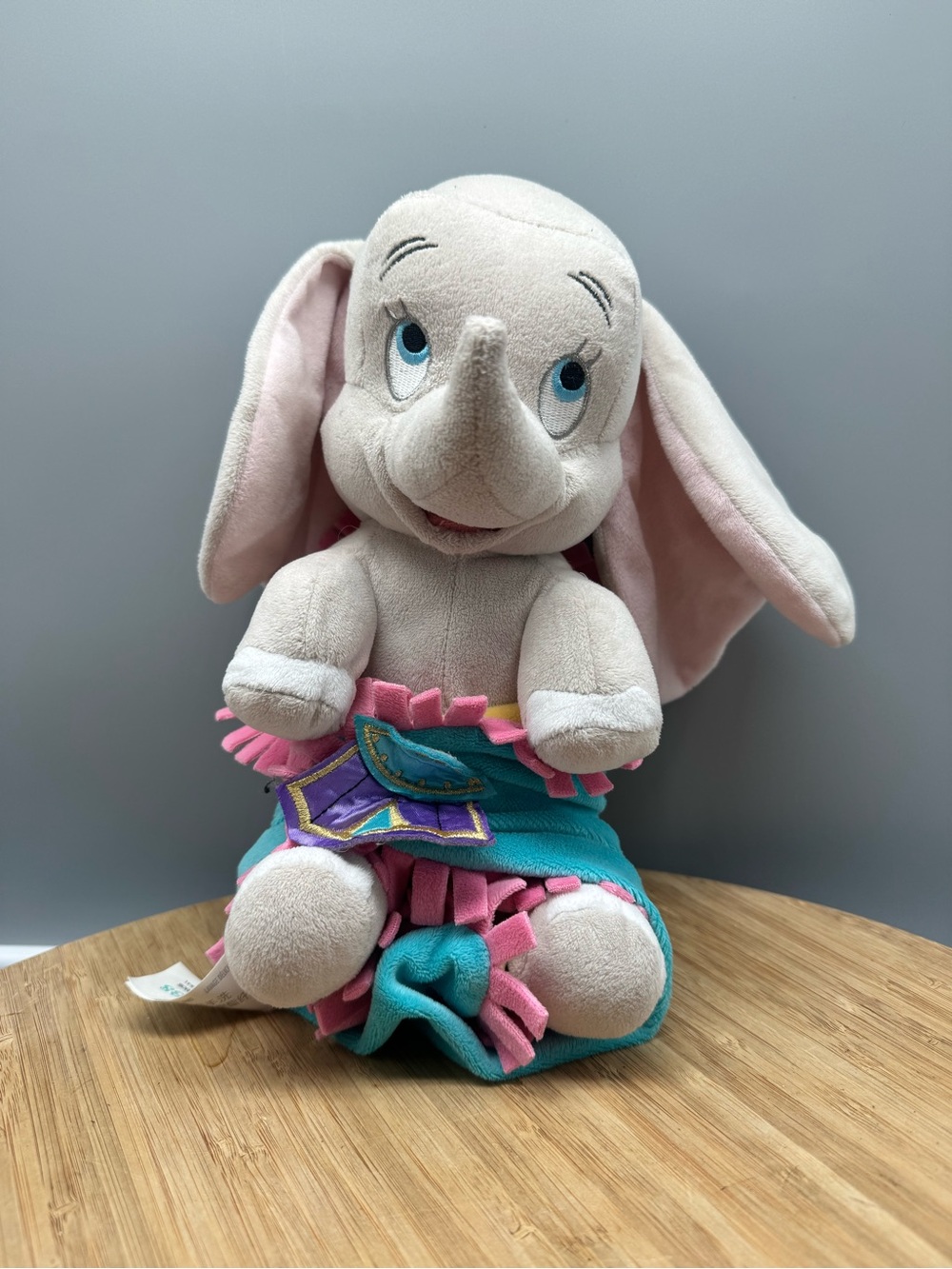 Disney Babies Baby Dumbo with Blanket Stuffed Animal Plush Disney Parks 10"